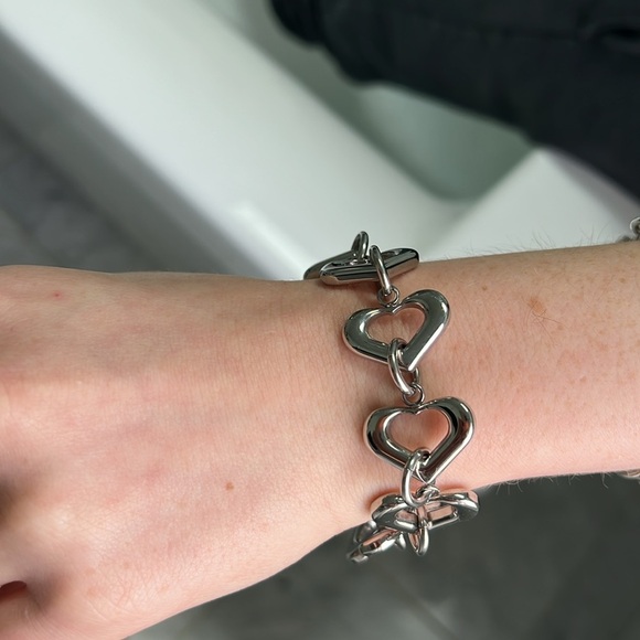 Inox heart bracelet - Picture 1 of 2